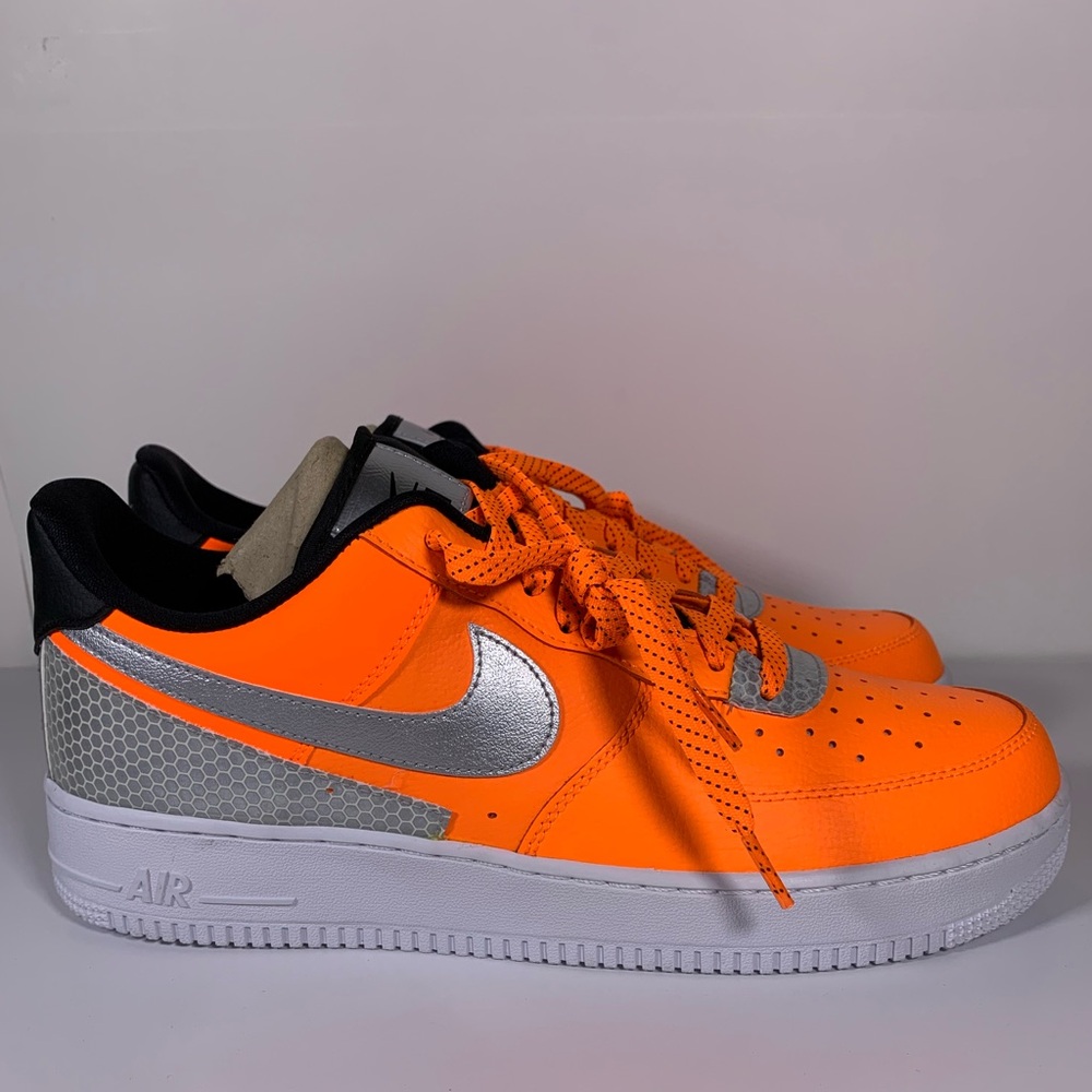 ❌SOLD❌ Nike Air Force 1s 3m total orange - Picture 8 of 14
